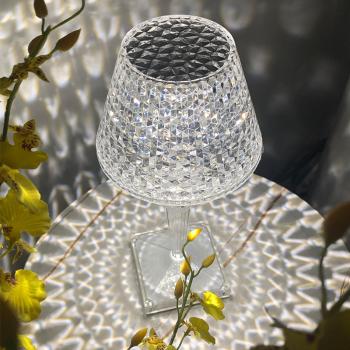 360Home schöne Kabellos Nachttischlampe Tischleuchte mit Touch-schalter